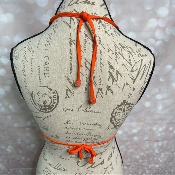 NWT Axcelerate Triangle Bikini Top - Orange - M Speedo - Picture 2 of 9
